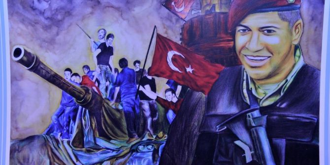 15 Temmuz Ruhu Kompozisyon Ve Resim Yarışmasının Kazananları Ödüllerini Aldı