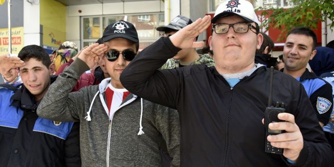 Gümüşhane Emniyeti Özel Çocukları Sevindirdi