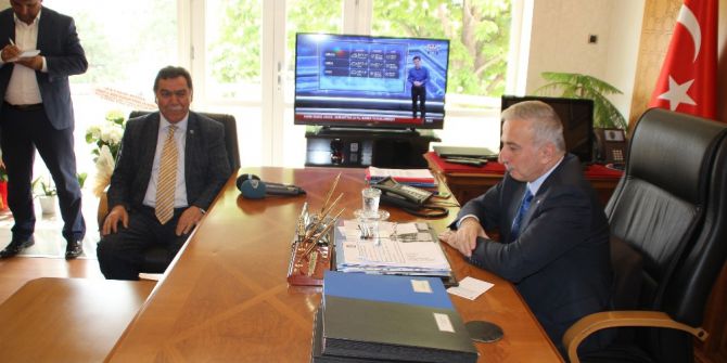 Eskkk 19. Bölge Birliği Başkanı Mustafa Alan’dan Vali Kamçı’ya Ziyaret