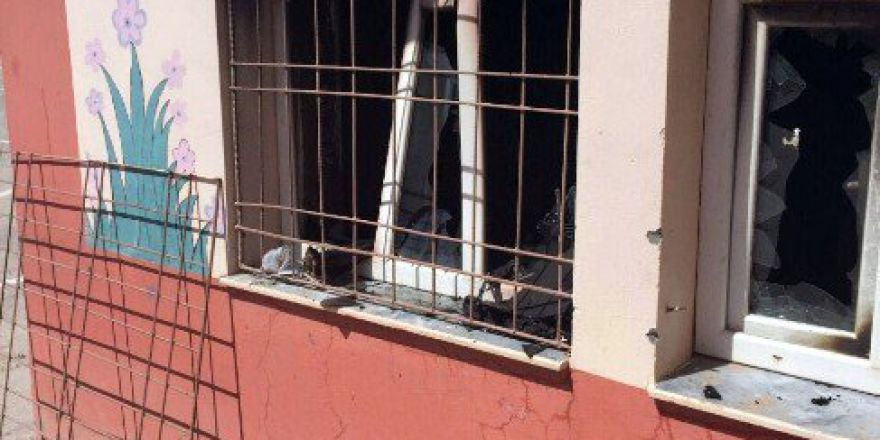 Teröristler Anaokulunu Yaktı