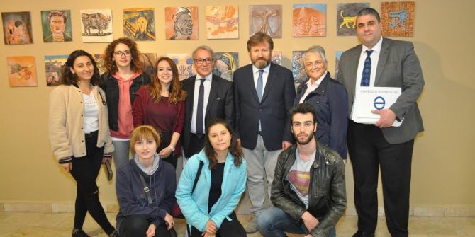 Seramik Panolar Edebiyat Fakültesi’nde Yerini Aldı