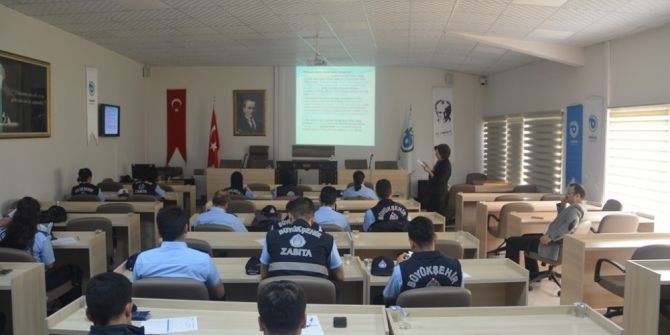 Göreve Yeni Başlayan Zabıta Personeline Eğitim
