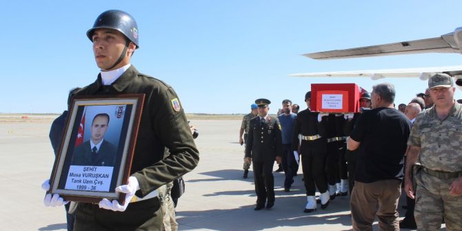 Şehit Uzman Çavuşun Cenazesi Adıyaman’da Gözyaşlarıyla Karşılandı