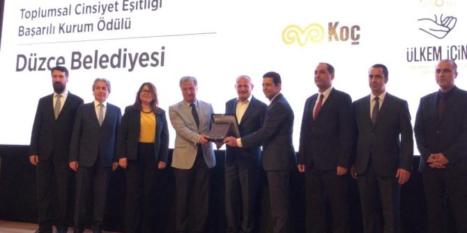 Başkan Mehmet Keleş Kadın İstihdamı Ödülü Aldı