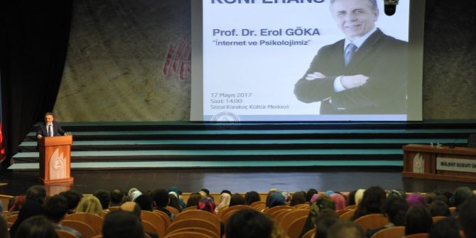 Beü’de İnternet Ve Psikolojimiz” Başlıklı Konferans Gerçekleştirdi