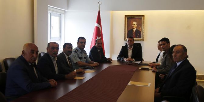 Gölbaşı’nda Muhtarlarla Asayiş Ve Güvenlik Toplantısı Yapıldı