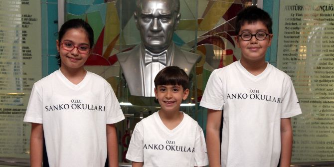 Özel Sanko İlkokulu Öğrencilerinin Resimleri Derece Yaptı