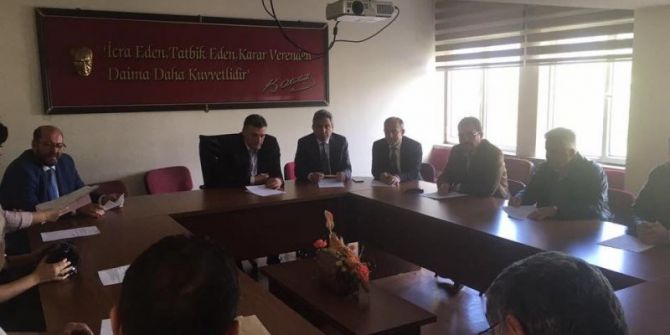 Zeytin Hastalıkları İle Mücadele Birliği’nde Başkan Aksoy