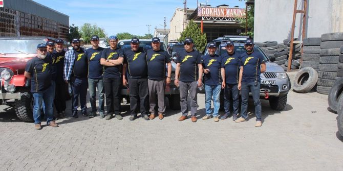 Off Road Kulübü Şehir Turu Attı