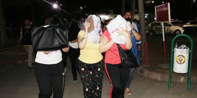 Eskort Çetesine Operasyon: 8 Kişi Tutuklandı