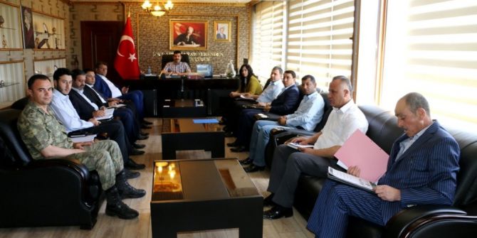 Akçakale’de Uyuşturucuyla Mücadele Komisyonu Kuruldu