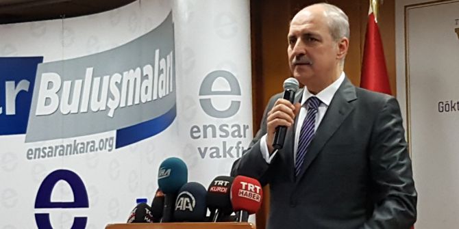 Kurtulmuş: "Türkiye Bu Bölgede Daha Fazla Bölünmenin, Parçalanmanın Asla Adresi Olamaz"