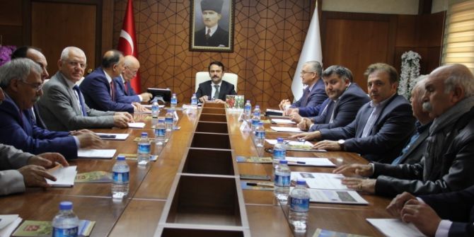 Kap-hib Toplantısı Vali Aktaş Başkanlığında Yapıldı