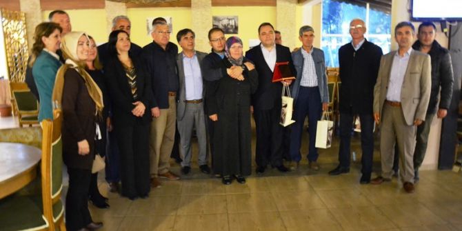 Emekli Olan Personele Veda Yemeği Düzenlendi