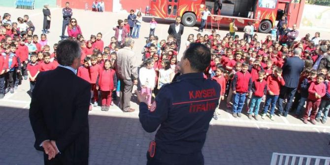 Okullarda ’Yangın’ Eğitimi