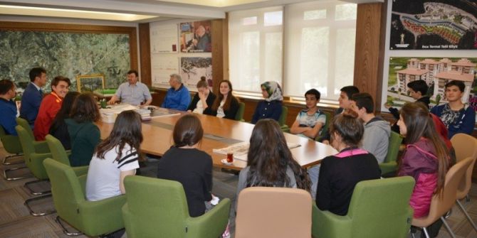 Genç Kayakçılardan Gediz Belediyesine Ziyaret