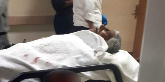 Av Tüfeğiyle Vurulan Yaşlı Adam Yaşam Savaşı Veriyor