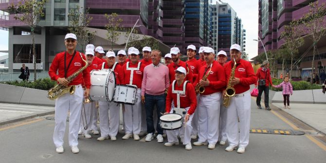 Maslak 1453 Meydanı’nda Ata’nın Heykeli Açıldı