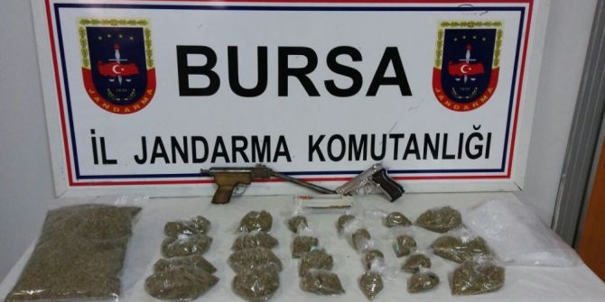 Bursa’da Jandarmadan Uyuşturucu Operasyonu