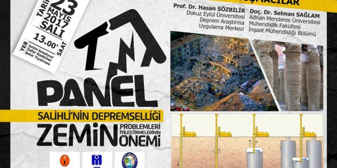 Salihli Belediyesinden Deprem Paneli