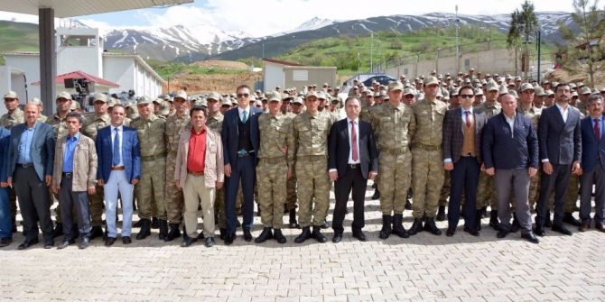 Güvenlik Korucuları Yemin Edip Göreve Başladı
