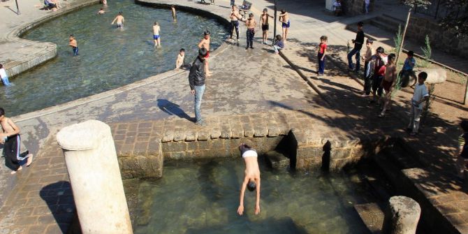 Çocuklar, ‘Süs Havuzu’ Sezonunu Açtı