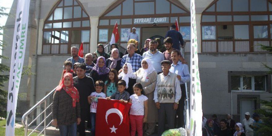 Kayseri’den İlk Hac Kafilesi Dualarla Uğurlandı