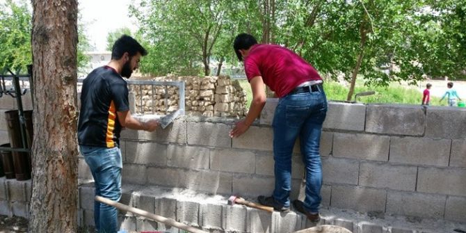 Birecik Myo Köy Okulunun Tadilatını Yaptı