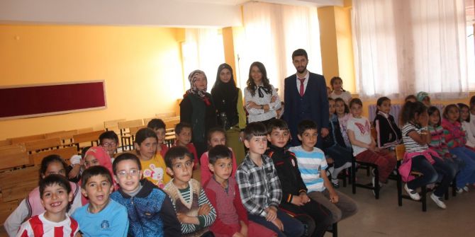 Öğrencilere Çevre Bilinci Dersi