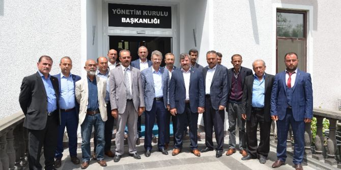 Boğazlıyan Mhp İlçe Teşkilatından Kayseri Şeker’e Destek Ziyareti