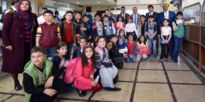 Büyükşehir Çocuklara Su İsrafı Ve Bilinçli Su Kullanımını Anlattı