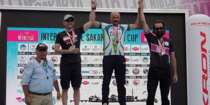 İzmitli Bisikletçi Uluslararası Yarışmada Birinci Oldu