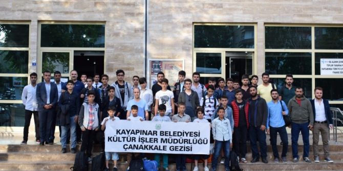 Kayapınar’da 40 Öğrenci Çanakkale Gezisine Gitti