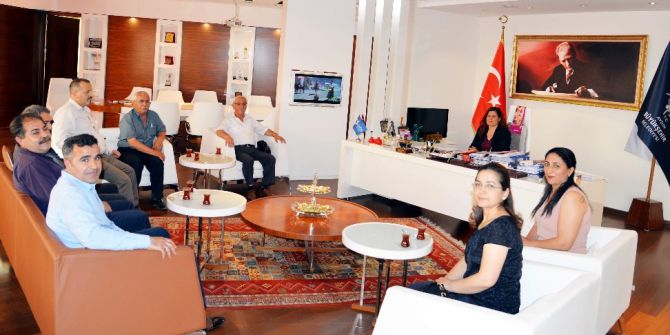 Alevilerden Başkan Çerçioğlu’na Teşekkür Ziyareti