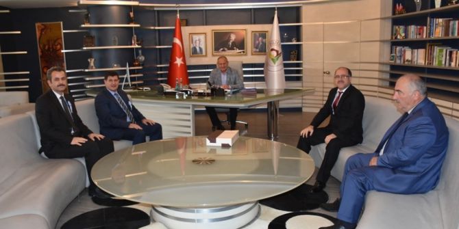 Sgk Müdüründen Başkan Keleş’e Ziyaret