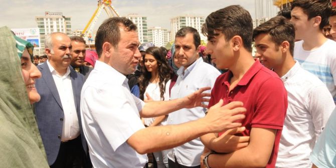 Kayapınar Gençliği Lunaparkta Eğlendi