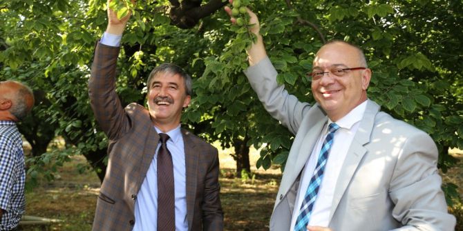 Başkan Ergün Ve Başkan Şirin’e Muhtarlardan Jest