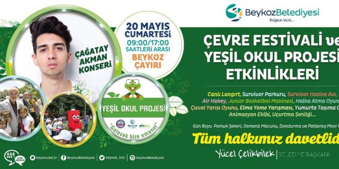 Tarihi Beykoz Çayırı’nda “Yeşil Okul” Şenliği