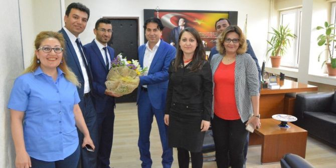 Öz Büro İş, Genel Sekreter Çömçe’yi Ziyaret Etti