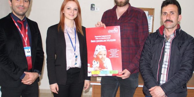 Yozgat’ta Lösev’e Kayıtlı Ailelere Gıda Desteği