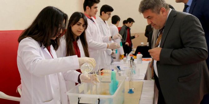 Sivas Fen Lisesi’nde Bilim Fuarı Düzenlendi