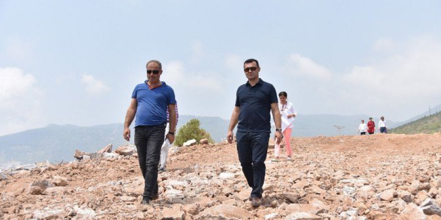 Başkan Yücel, Tavşandamı’nı İnceledi