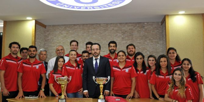 Bircan, Adü’yü Başarıyla Temsil Eden Sporcularla Buluştu