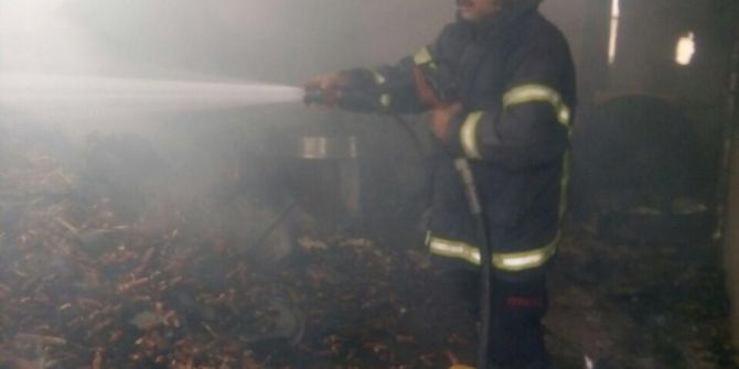 Söndürülmeyen Köz Yangına Neden Oldu