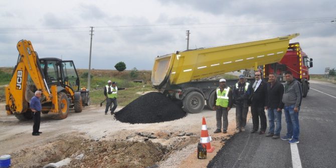 Karasu Ve Keşlik Yolları Asfaltlanıyor