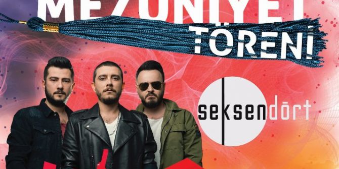 İnönü Üniversitesindeki Mezuniyet Töreninde Grup Seksendört Konser Verecek