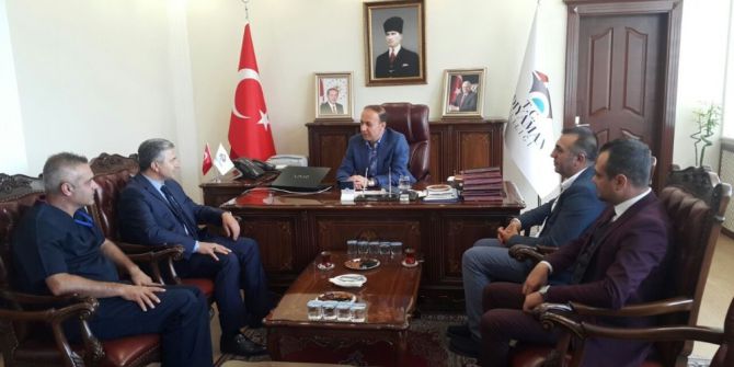 Park Hospital Hastanesi Yönetiminden Vali Erin’e Ziyaret