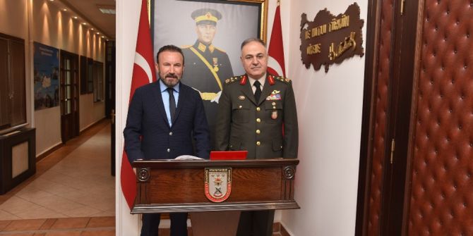 Başkan Doğan’dan Edok Komutanına Ziyaret