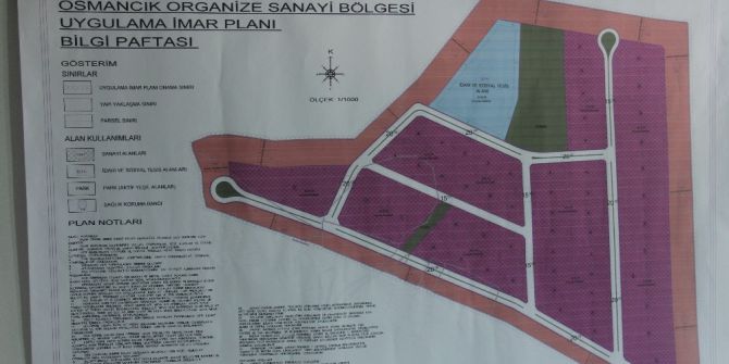 Osmancık Organize Sanayi Bölgesi İhale Ediliyor