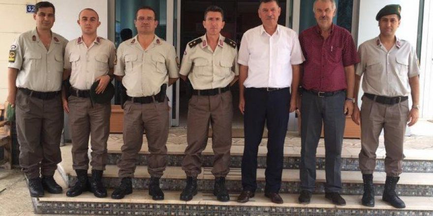 Komutanlardan Başkan Duymuş’a Ziyaret
